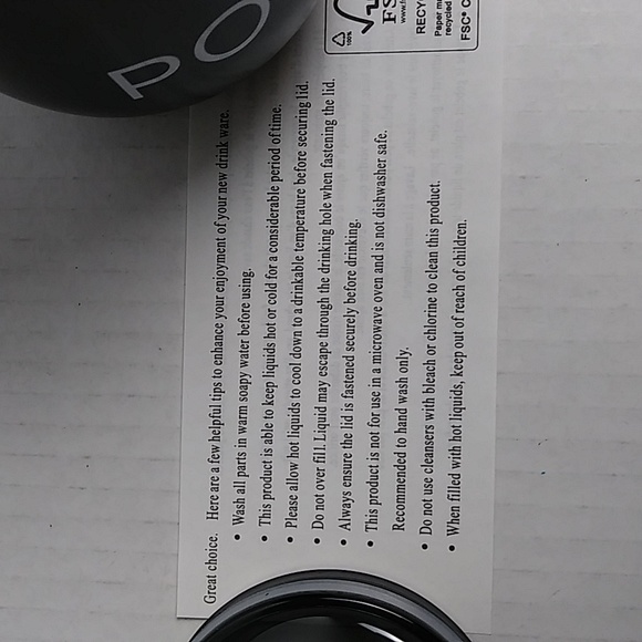 Original From POSHMARK Back Stainless Steel Wine Tumbler 10 Oz Hot/Cold Drink - Picture 9 of 16